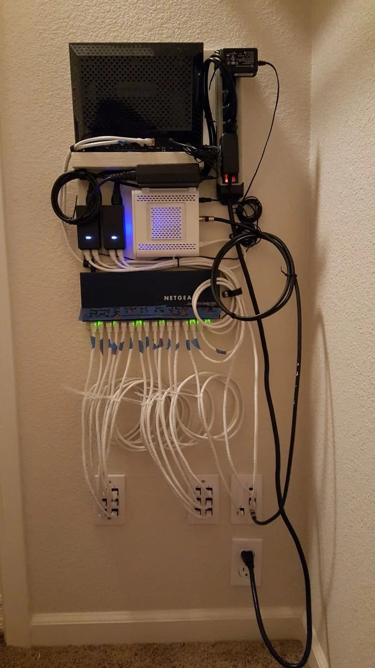 Instalación de redes y configuración de Internet